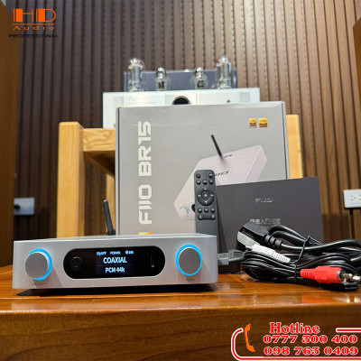 FiiO BR15 R2R - Bộ Thu Bluetooth Hi-Res DAC R2R Cao Cấp, Hỗ Trợ aptX Lossless & LDAC